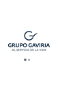 Mobile Screenshot of grupogaviria.com